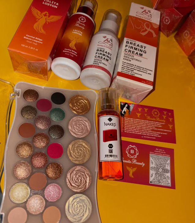 Benita kozmetik çilekli scrub